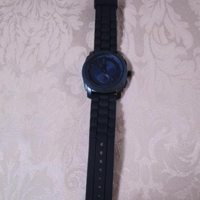 Fossil blue men's watch