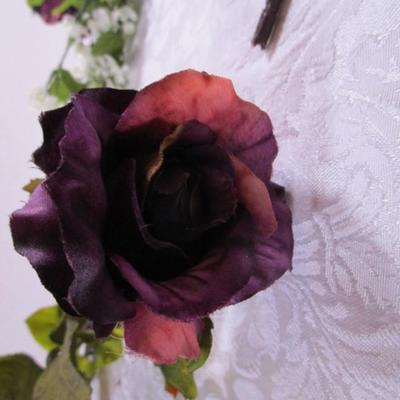Silk flowers, 1 new pkg of painted 22 gage stem wire