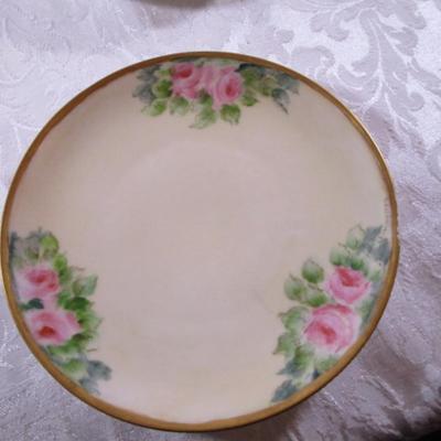 4 Vintage plates from Bavaria, Germany & France