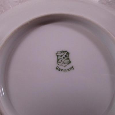 4 Vintage plates from Bavaria, Germany & France