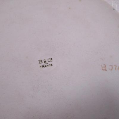 4 Vintage plates from Bavaria, Germany & France