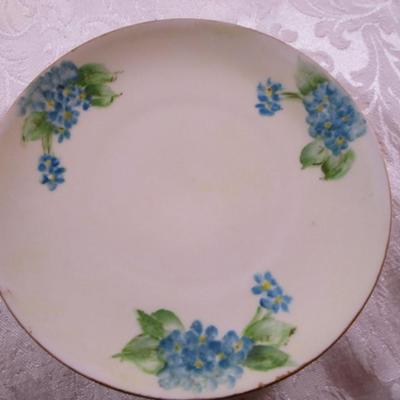 4 Vintage plates from Bavaria, Germany & France