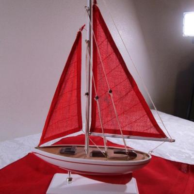 Red Sailboat