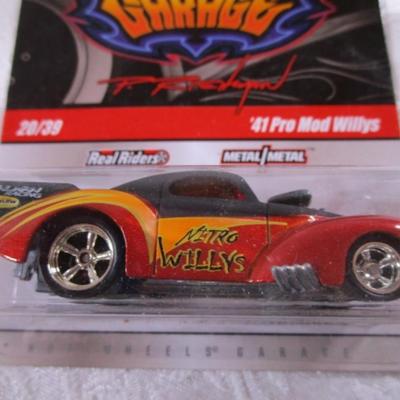 Hot Wheels Phil's Garage car
