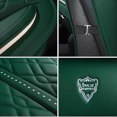 Inch Empire synthetic leather green seat cover set full set - Like New