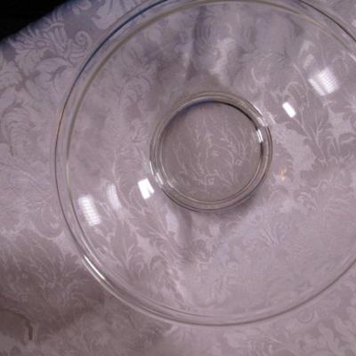 Reed & Barton silver-plated bowl #186 & Pyrex bowl