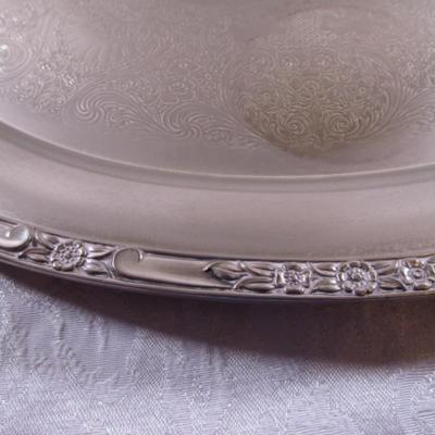International Silver Co. silver-plated platter