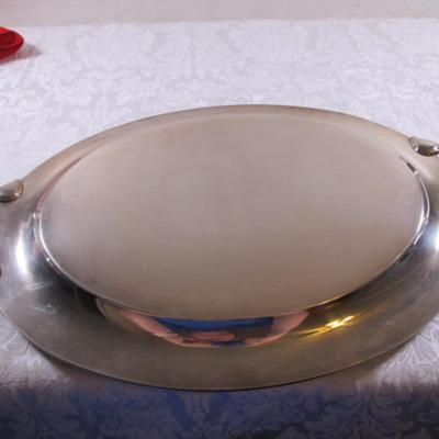 International Silver Co. silver-plated platter