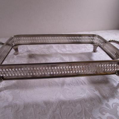 William Rogers silver-plated Victorian chafing dish stand