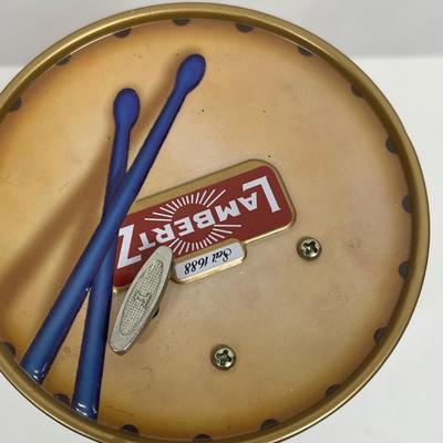Lambert's Cookie Tin Music Box
