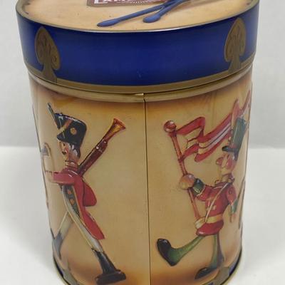 Lambert's Cookie Tin Music Box