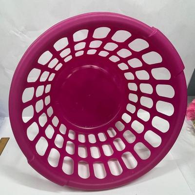 Purple Small Laundry Basket