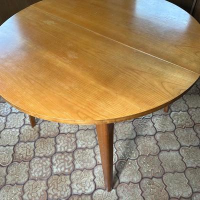 Solid Wood Butterfly Leaf Table
