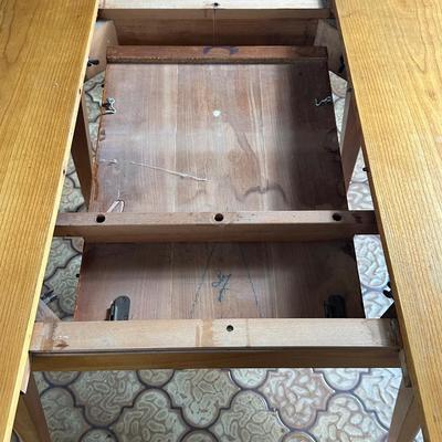 Solid Wood Butterfly Leaf Table