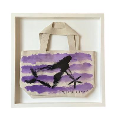 458 DONALD DRAWBERTSTON x RODIN OLIO LUSSON Framed Mermaid Canvas Bag