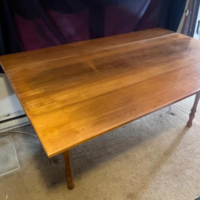 Wooden Drop Leaf Table (D-MG)