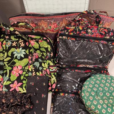 Vera Bradley organizer bags used