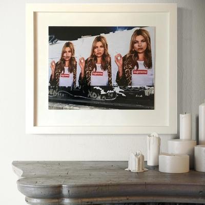 462 Signed FERNANDO NATALICI 2012 Framed Photo Kate Moss x Supreme