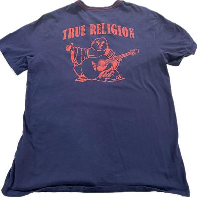 True Religion XL S/S Crew Neck Tee