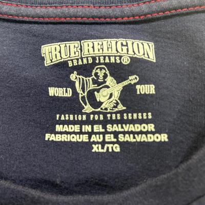 True Religion XL S/S Crew Neck Tee