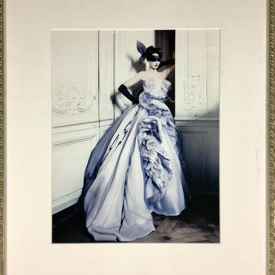 463 Signed PATRICK DEMARCHELIER 'Dior Haute Couture Spring-Summer 2011' Framed Verso Photo 5/8