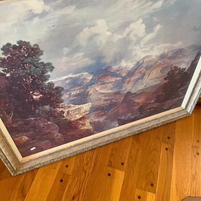 Paintings, Mirror & Floral Arrangements