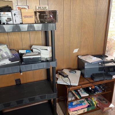 Printer, Camera Bags, CDs Laptop