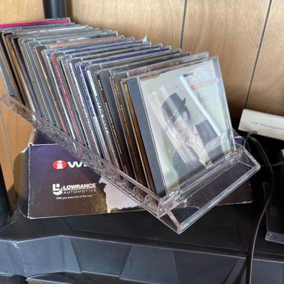 Sale Photo Thumbnail #70: Laptop, printer,CDs, and office supplies small office cabinet.

Shelves and CD holder not included.