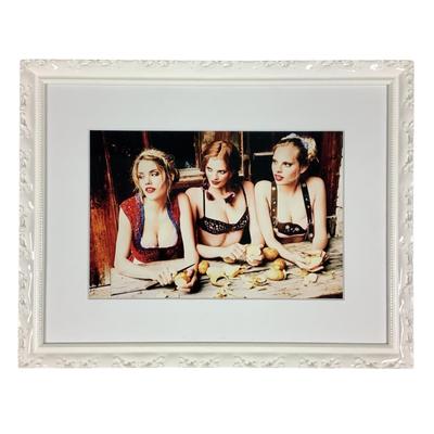 465 Signed ELLEN VON UNWERTH "The Cooks, 2015' Framed Photo 106/400