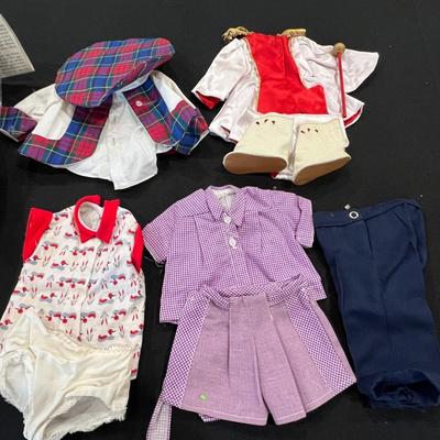 Doll and doll clothes