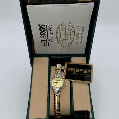 Helbros Ladies Quartz Watch - MIB