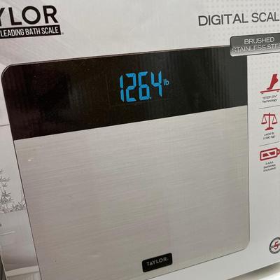 Bath scales, and bathroom misc.