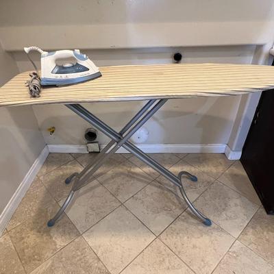 Ironing Board and Rowenta Precision Iron