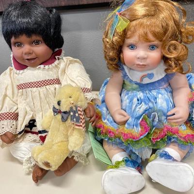 Mann porcelain dolls