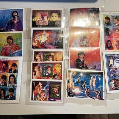 Beatles Collectible Stamps