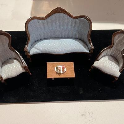 4pc Dollhouse Livingroom Set