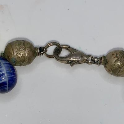 Costume Jewelry Glass Bead Choker Necklace