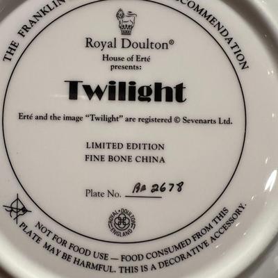 3 Royal Doulton Collector Plates
