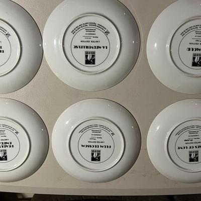 11 House of Erte by Franklin Mint Limited Edition Plates