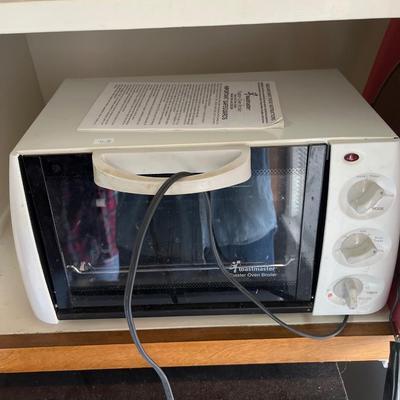 Toaster oven, can opener, juicer