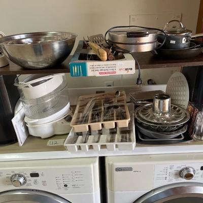 Pans and utensils