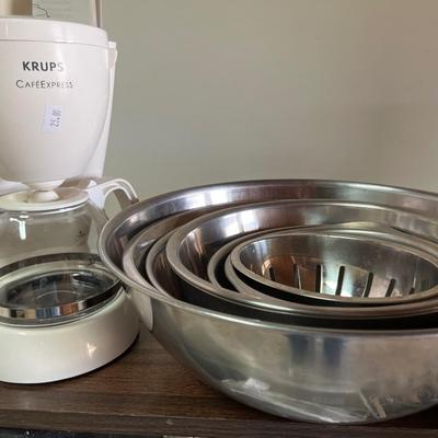 Pans and utensils