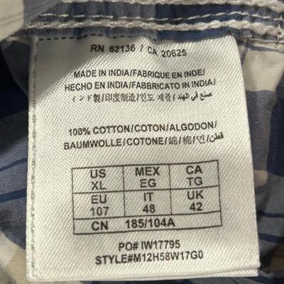 Guess Men’s XL L/S Button Up Shirt
