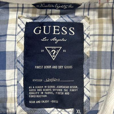 Guess Men’s XL L/S Button Up Shirt