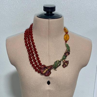 Costume Jewelry Necklace by Heidi Daus