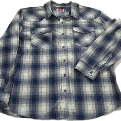 Wrangler Men’s XL L/S Button Up Shirt