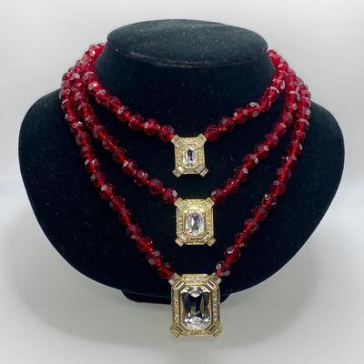 Heidi Daus Costume Jewelry Necklace