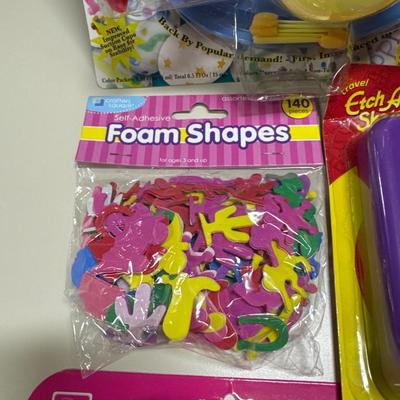 Easter, egg, decorating kit, foam shapes, etch a sketch,