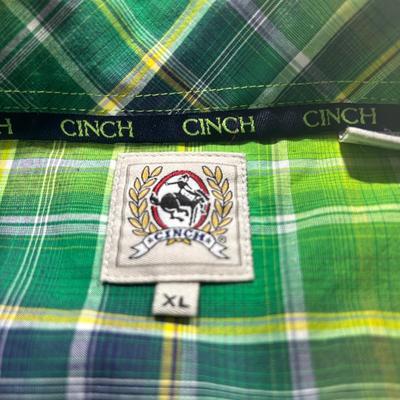 Sale Photo Thumbnail #428: Cinch Men’s XL Shortsleeved Button Up