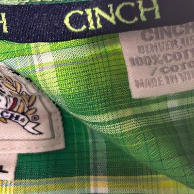 Cinch Men’s XL S/S Button Up